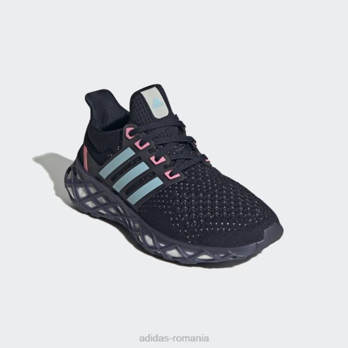 Adidas cerneală pentru pantofi ADN ultraboost web copii cerneală/albastru/roz fascicul 2JBN24938