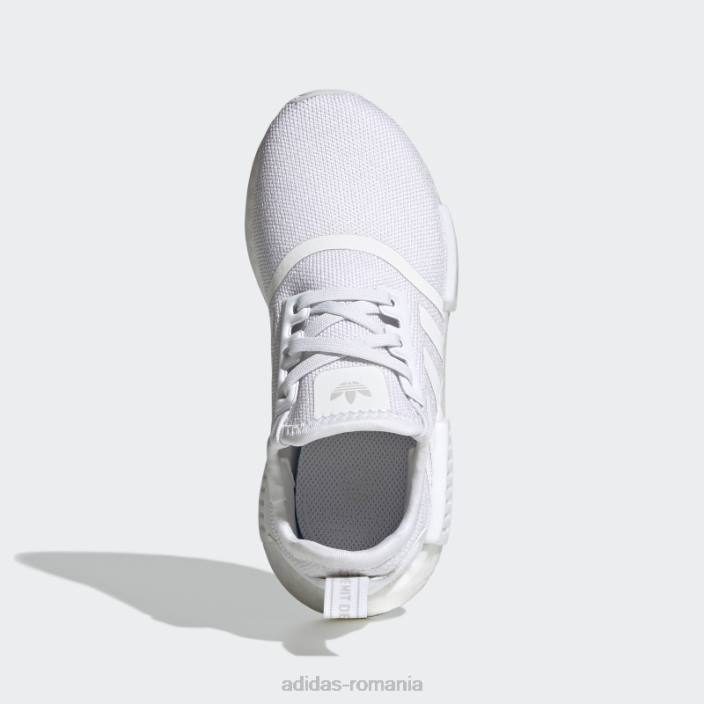 Adidas fierbinte nmd-r1 pantofi rafinati gri copii alb/gri 2JBN24709