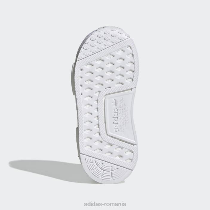 Adidas nmd-r1 pantofi rafinati gri fierbinte copii alb/gri 2JBN24685