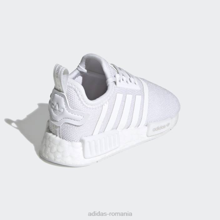 Adidas nmd-r1 pantofi rafinati gri fierbinte copii alb/gri 2JBN24685
