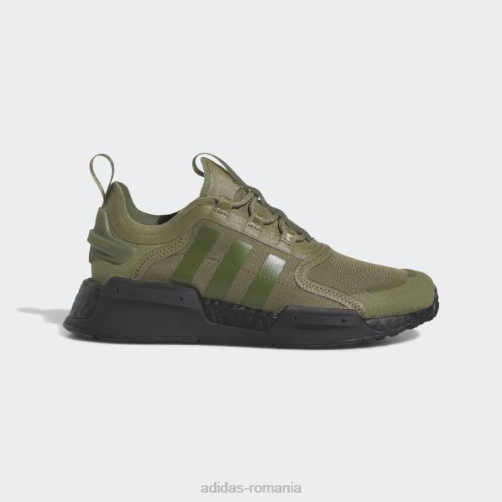 Adidas pantofi adidas nmd-v3 olive copii măsliniu/negru 2JBN24663