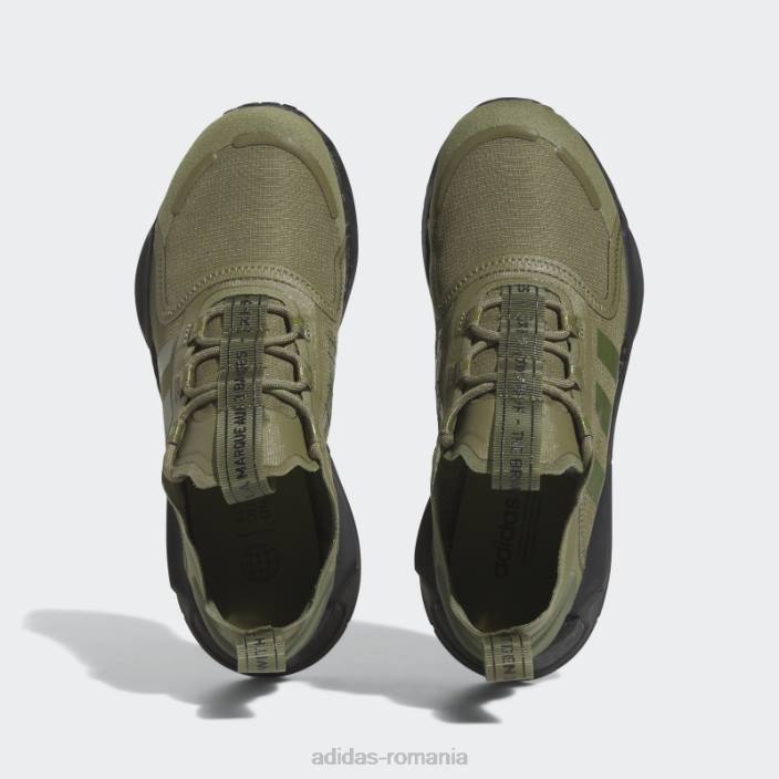 Adidas pantofi adidas nmd-v3 olive copii măsliniu/negru 2JBN24663