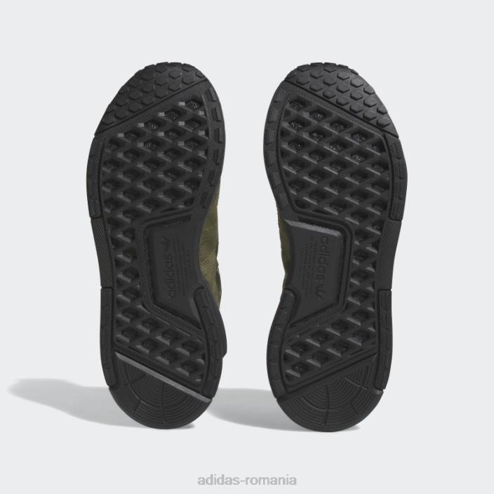 Adidas pantofi adidas nmd-v3 olive copii măsliniu/negru 2JBN24663