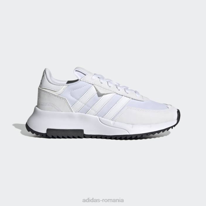 Adidas pantofi albi retropy f2 copii alb negru 2JBN24503