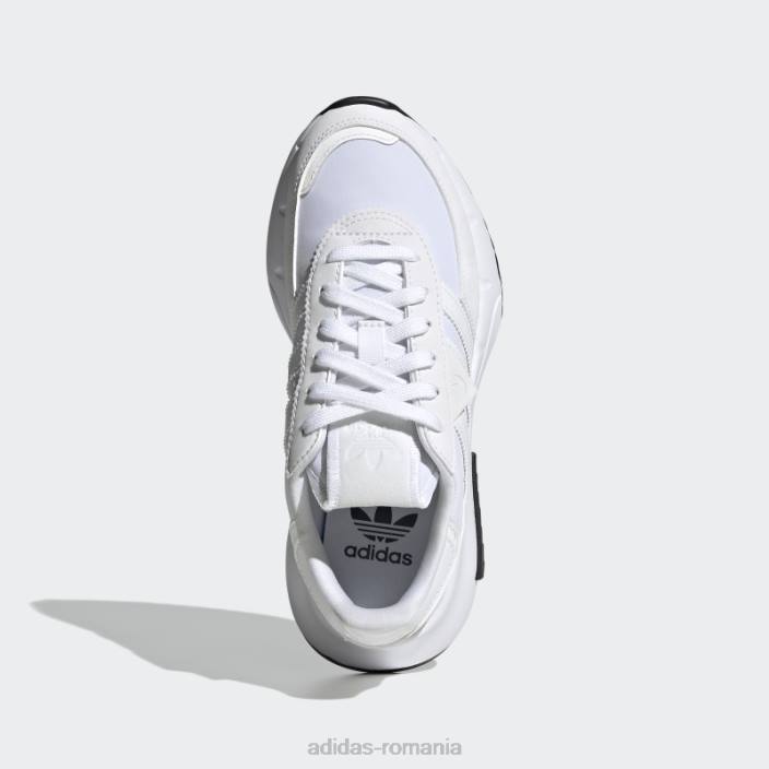 Adidas pantofi albi retropy f2 copii alb negru 2JBN24503