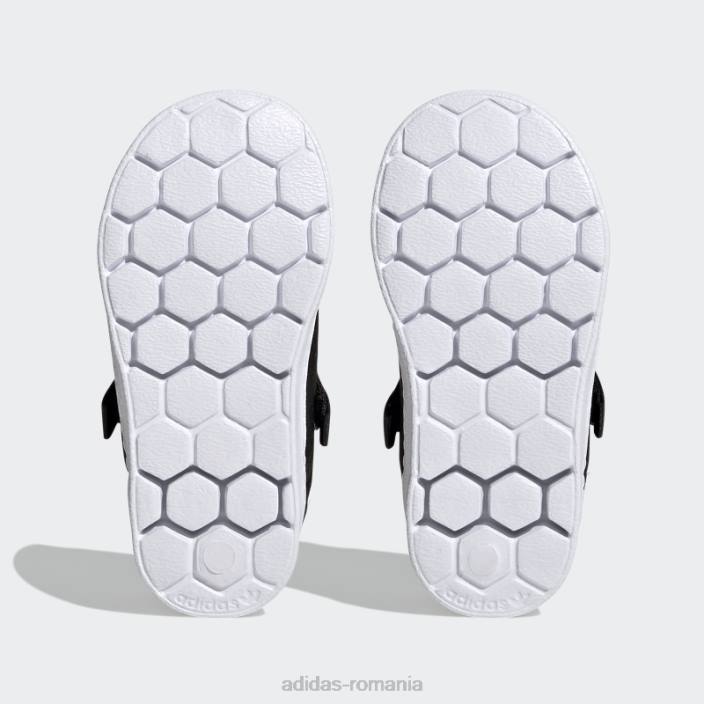 Adidas pantofi albi superstar 360 fierbinți copii negru/auriu metalic/alb 2JBN24929