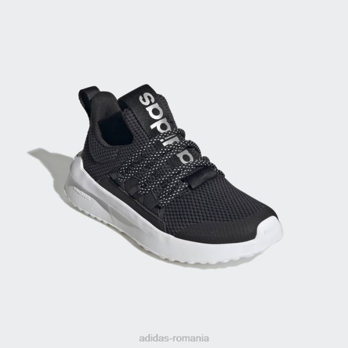Adidas pantofi black lite racer adapt 5.0 copii negru/alb/carbon 2JBN24677