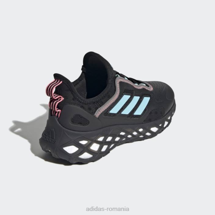 Adidas pantofi carbon web boost adidas copii carbon/albastru/negru 2JBN24723