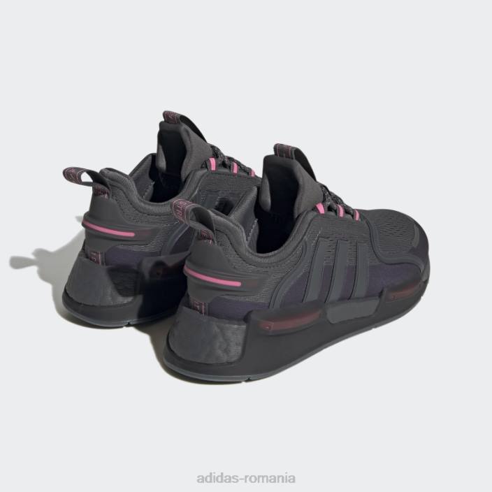Adidas pantofi de modă magenta nmd-v3 copii gri/argintiu/magenta 2JBN24642