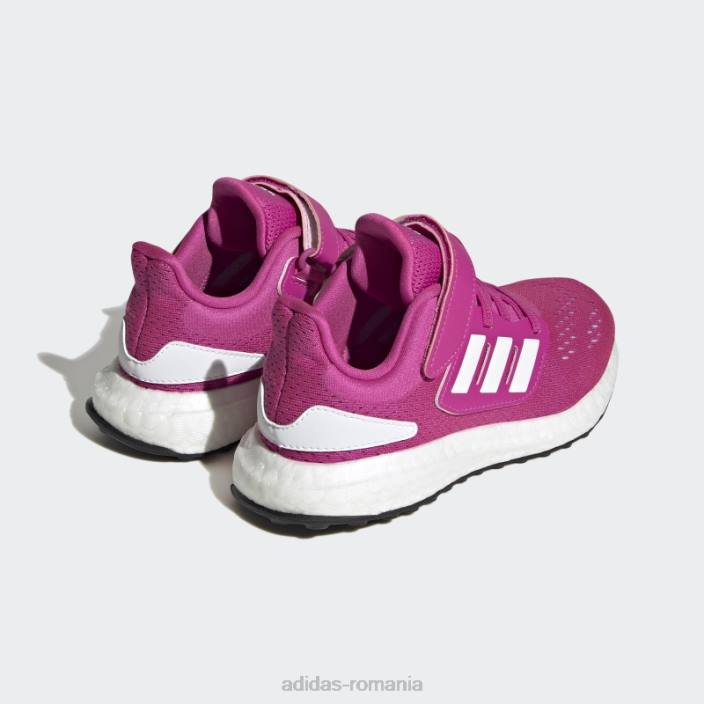 Adidas pantofi eleganti mint pureboost 22 copii fucsia/alb/menta 2JBN24458