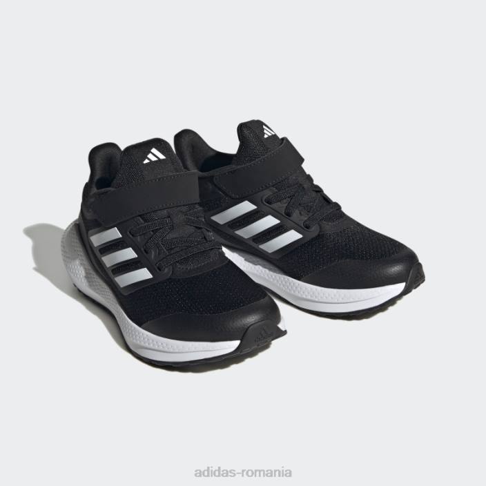 Adidas pantofi fashion ultrabounce albi copii alb negru 2JBN24737