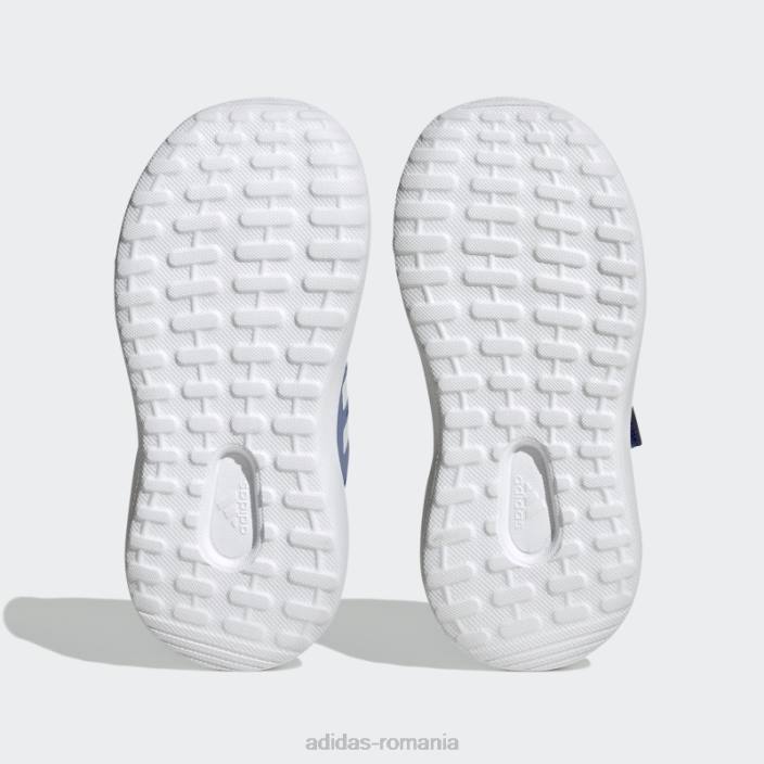 Adidas pantofi fortarun 2.0 cloudfoam dantela elastic albastru adidas copii albastru alb 2JBN24516
