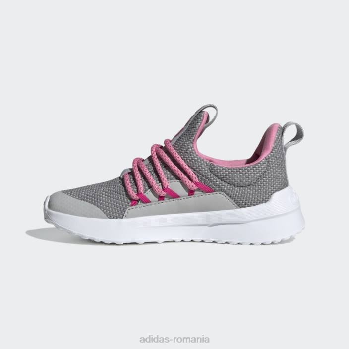 Adidas pantofi gri lite racer adapt 5.0 copii gri/magenta real 2JBN24682