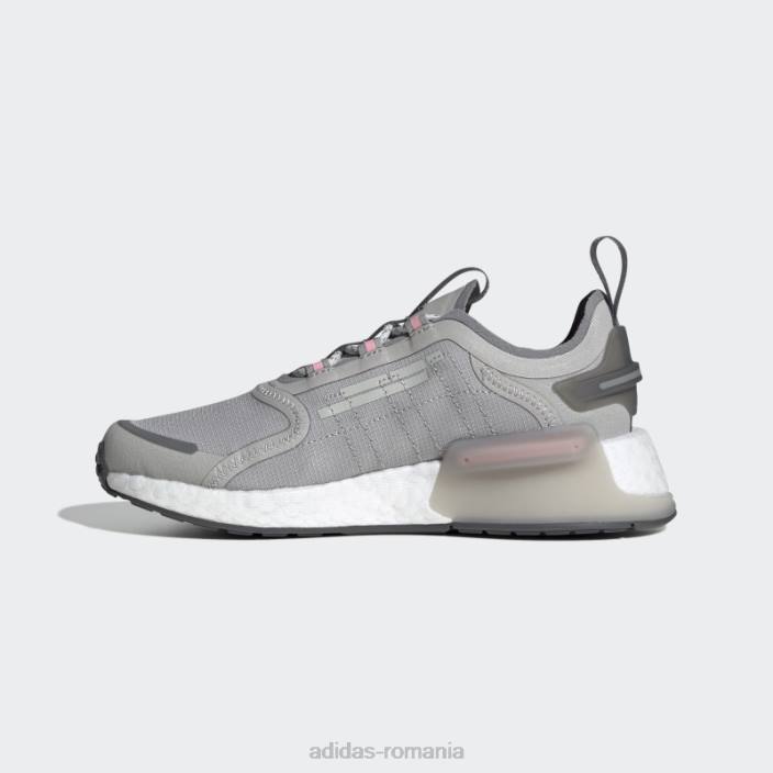 Adidas pantofi gri nmd-v3 fierbinți copii gri 2JBN24667