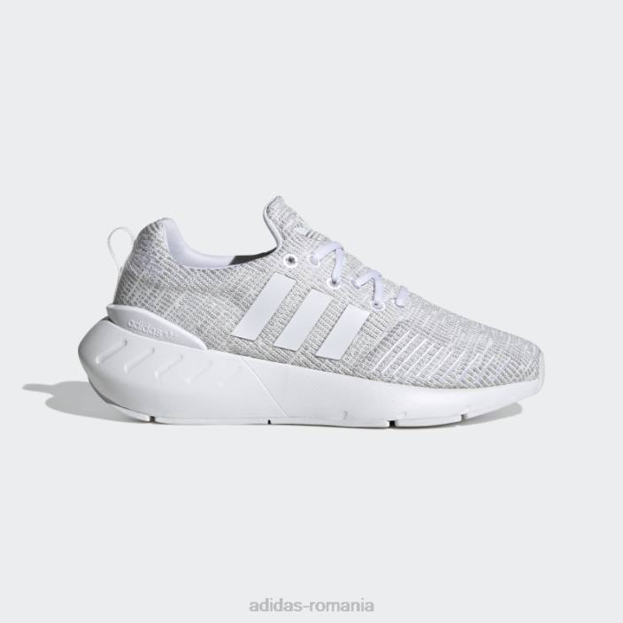 Adidas pantofi negri fierbinți Swift Run 22 copii alb/gri/negru 2JBN24745