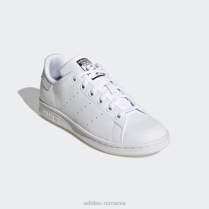 Adidas pantofi negri stan smith eleganti copii alb/albastru/negru 2JBN24502