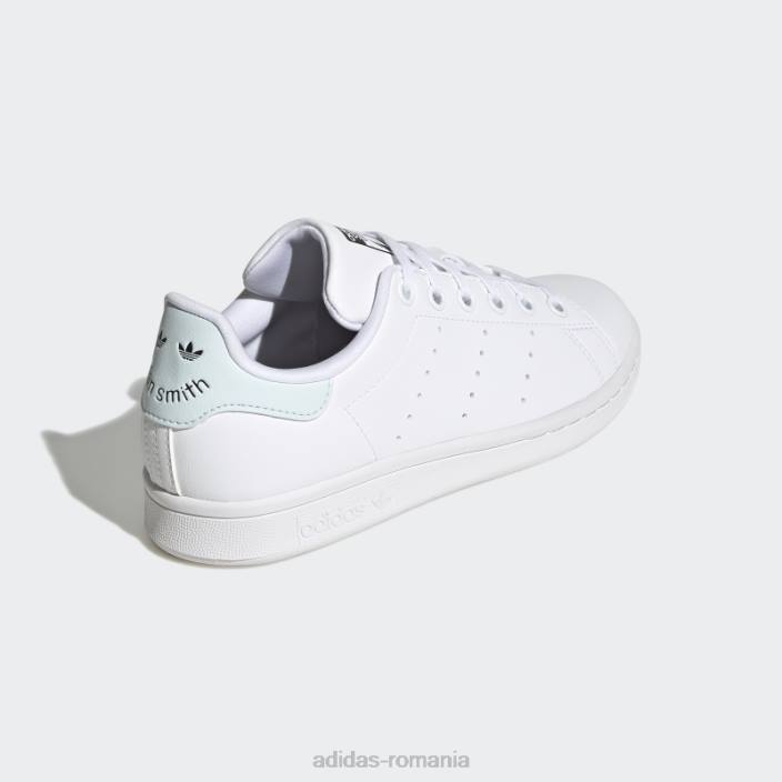 Adidas pantofi negri stan smith eleganti copii alb/albastru/negru 2JBN24502