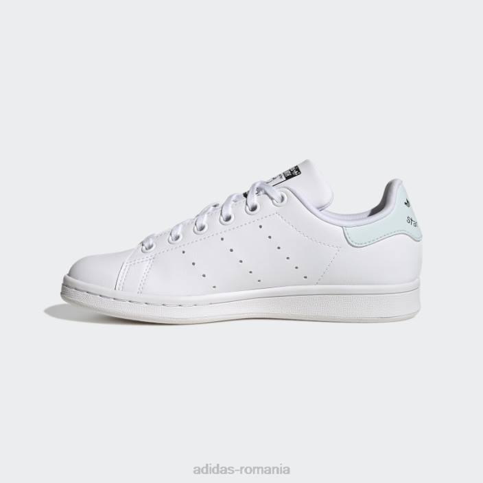 Adidas pantofi negri stan smith eleganti copii alb/albastru/negru 2JBN24502