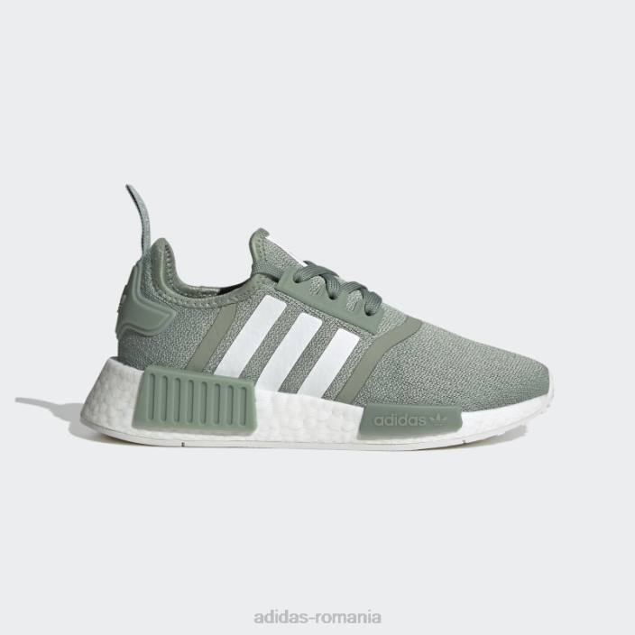 Adidas pantofi nmd-r1 verde argintiu adidas copii verde argintiu/alb 2JBN24450