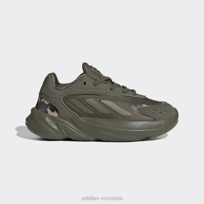 Adidas pantofi ozelia aluminiu stilat copii măslin/aluminiu 2JBN24699