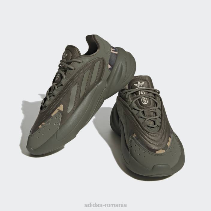 Adidas pantofi ozelia olive adidas copii măslin/aluminiu 2JBN24930