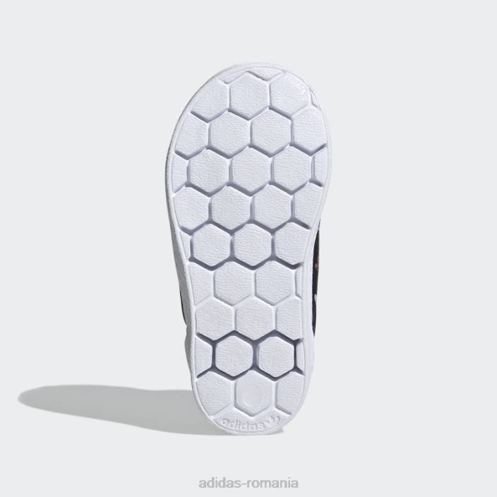 Adidas pantofi portocalii superstar 360 copii negru/alb/portocaliu 2JBN24740