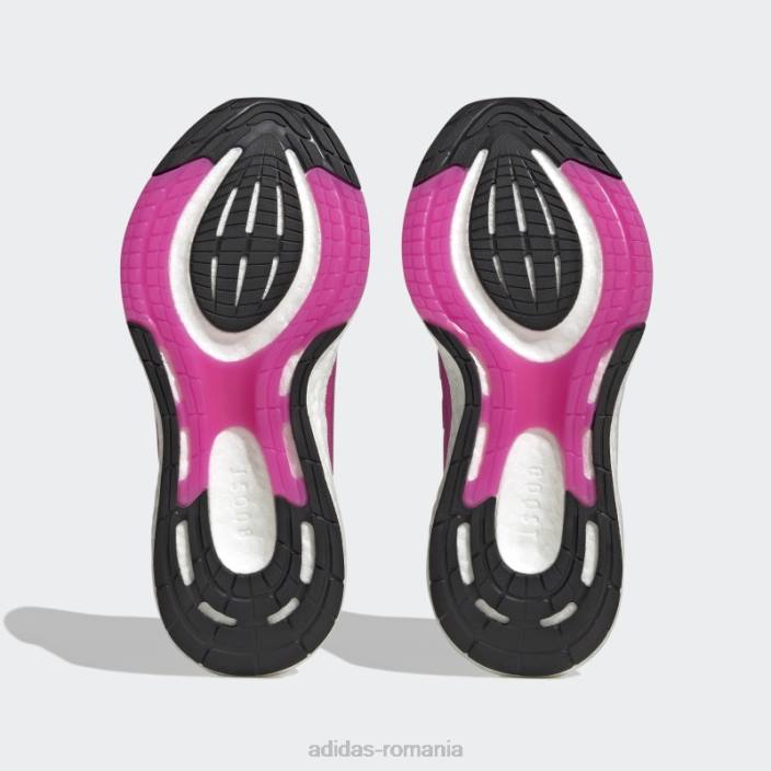 Adidas pantofi pureboost 22 de mentă fierbinte copii fucsia/alb/menta 2JBN24794