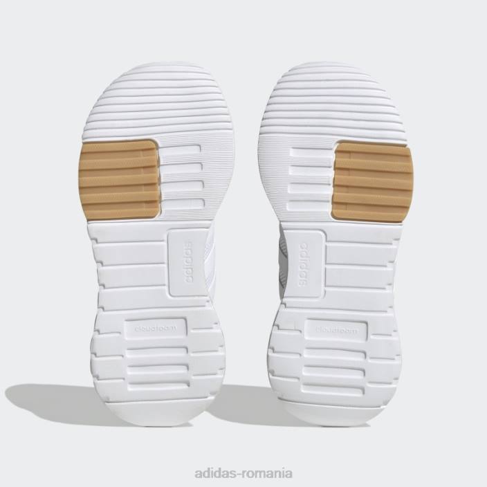 Adidas pantofi racer tr21 gri fierbinte copii alb/gri 2JBN24462