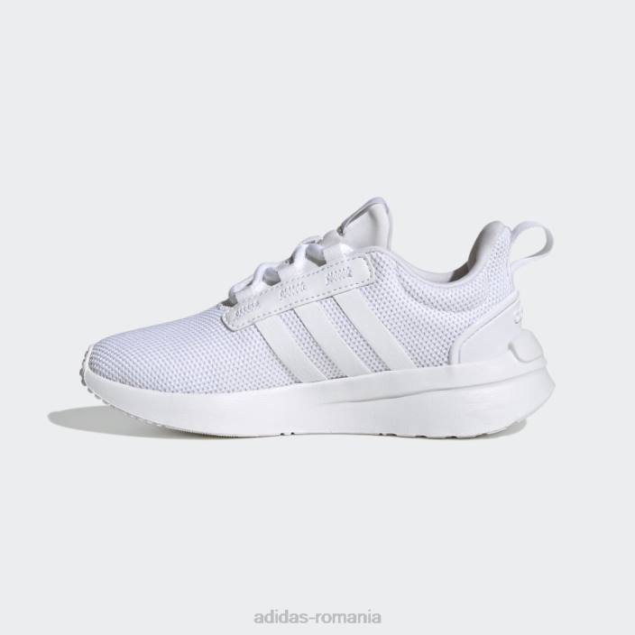 Adidas pantofi racer tr21 gri fierbinte copii alb/gri 2JBN24462