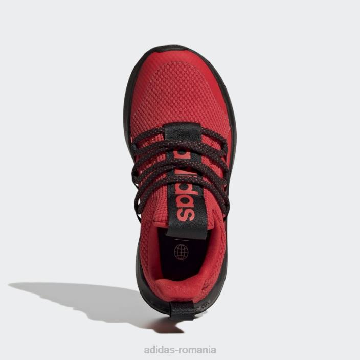 Adidas pantofi red lite racer adapt 5.0 copii roșu/negru 2JBN24485