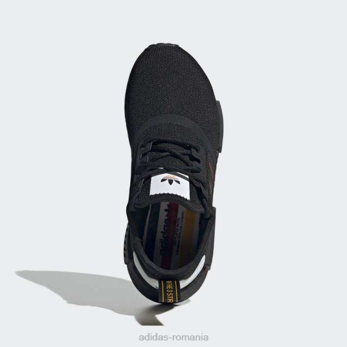 Adidas pantofi roșii nmd-r1 copii negru/alb/rosu 2JBN24491