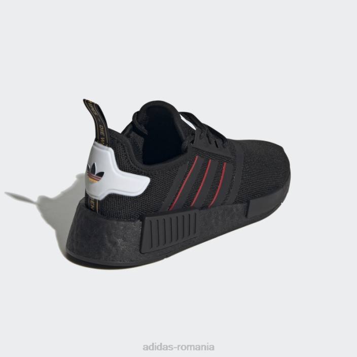 Adidas pantofi roșii nmd-r1 copii negru/alb/rosu 2JBN24491