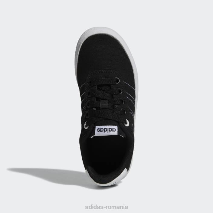 Adidas pantofi skateboard vulcraid3r negri adidas copii alb negru 2JBN24498