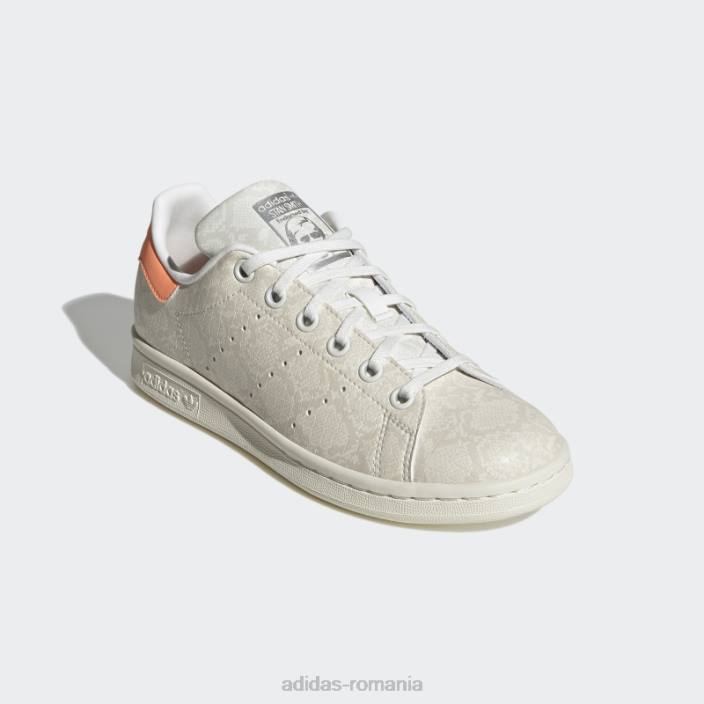 Adidas pantofi stan smith fierbinți portocaliu copii alb/portocaliu fascicul 2JBN24664