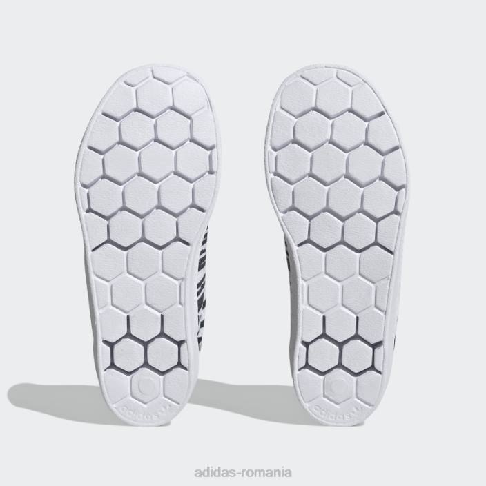 Adidas pantofi superstar 360 alb fashion copii alb negru 2JBN24722