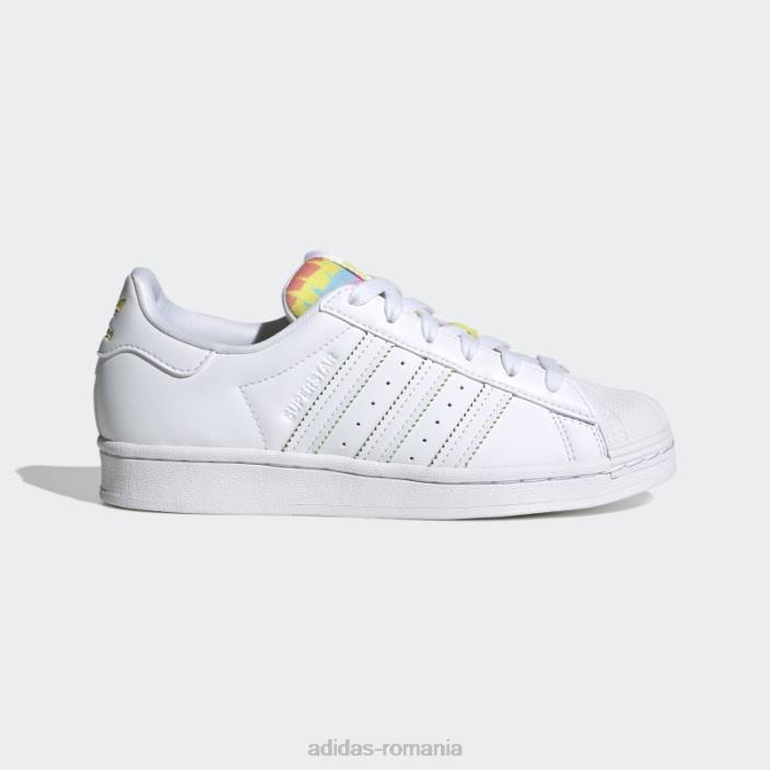 Adidas pantofi superstar beam green copii alb/grinda verde 2JBN24741