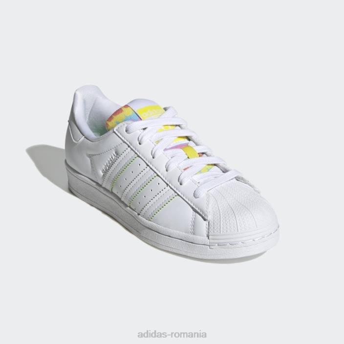 Adidas pantofi superstar beam green copii alb/grinda verde 2JBN24741
