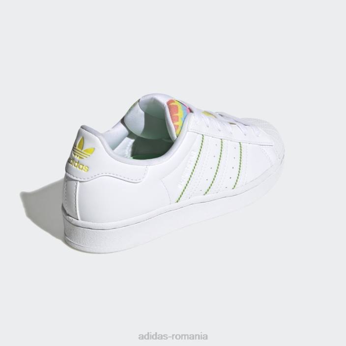 Adidas pantofi superstar beam green copii alb/grinda verde 2JBN24741