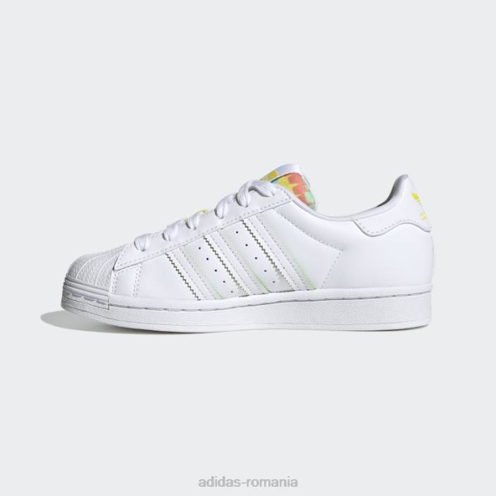 Adidas pantofi superstar beam green copii alb/grinda verde 2JBN24741