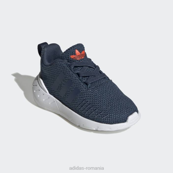 Adidas pantofi swift run 22 albastru mineral copii albastru mineral/negru 2JBN24610