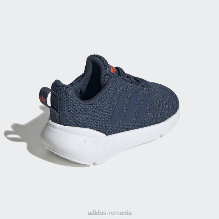 Adidas pantofi swift run 22 albastru mineral copii albastru mineral/negru 2JBN24610