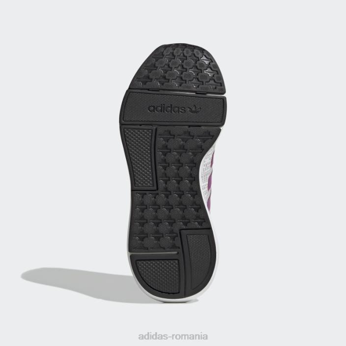 Adidas pantofi swift run 22 liliac copii alb/liliac/negru 2JBN24706