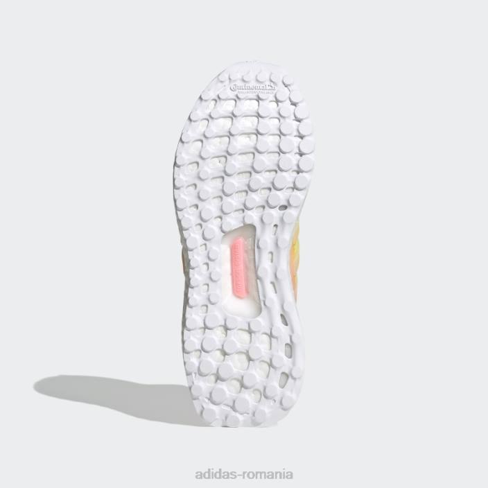 Adidas pantofi ultraboost 5.0 dna alb copii alb/roz fascicul 2JBN24668