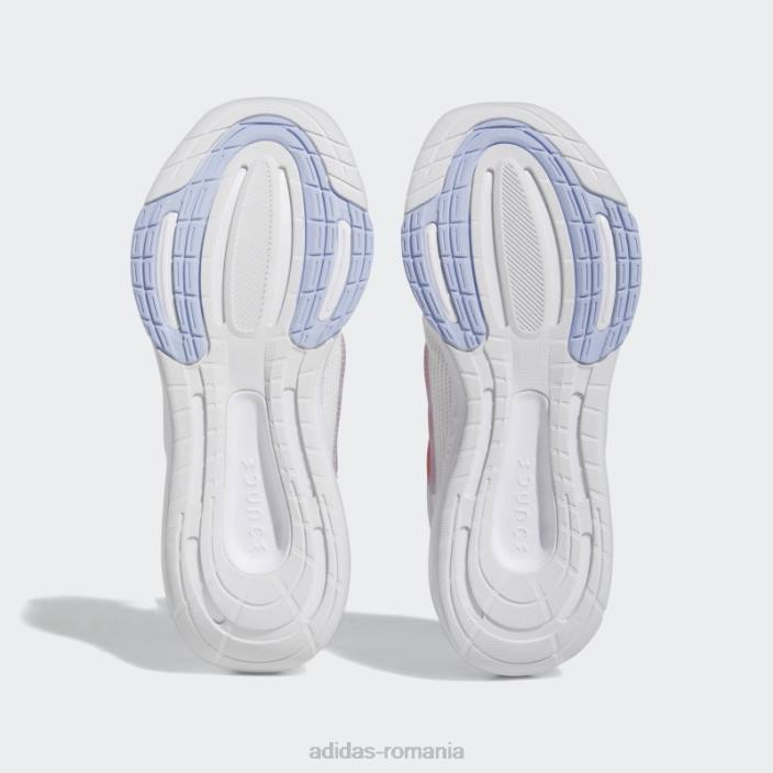 Adidas pantofi ultrabounce albi eleganti copii alb roșu 2JBN24655