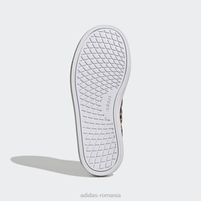 Adidas pantofi vulc raid3r bej copii bej/carton/maro închis 2JBN24487