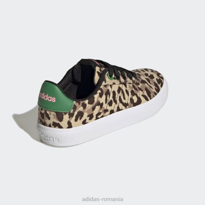 Adidas pantofi vulc raid3r bej copii bej/carton/maro închis 2JBN24487