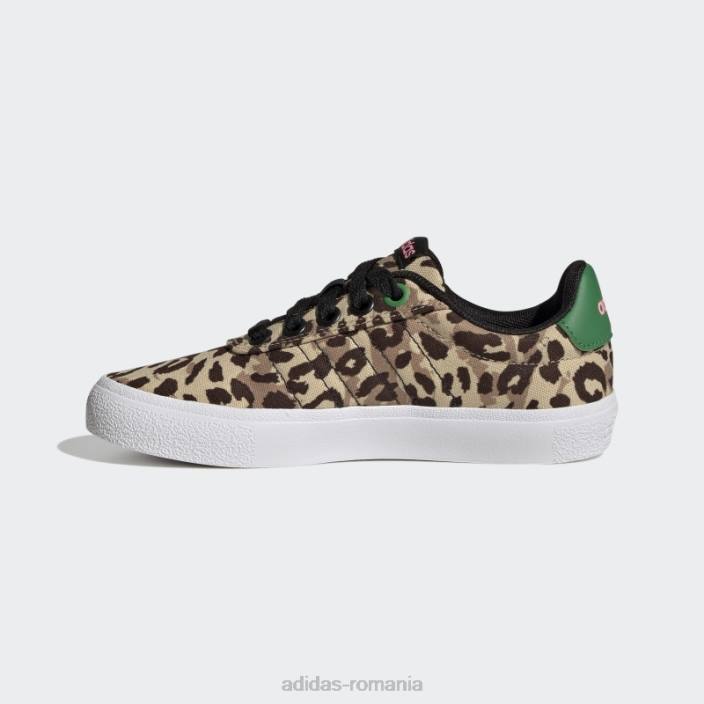 Adidas pantofi vulc raid3r bej copii bej/carton/maro închis 2JBN24487
