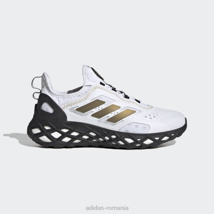 Adidas pantofi web boost aurii metalic copii alb/auriu metalic/negru 2JBN24538