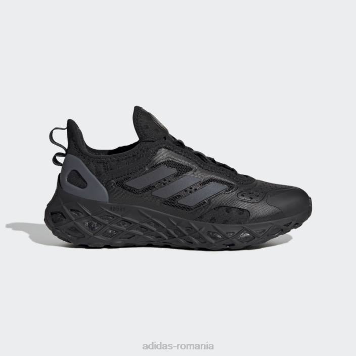 Adidas pantofi web boost negri copii negru albastru/gri 2JBN24716