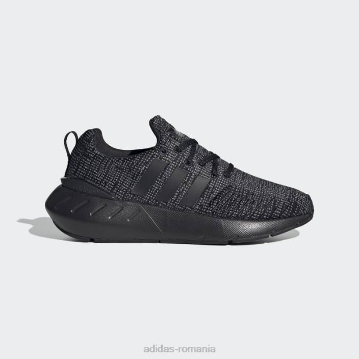 Adidas white swift run 22 pantofi fierbinți copii negru/gri/alb 2JBN24715